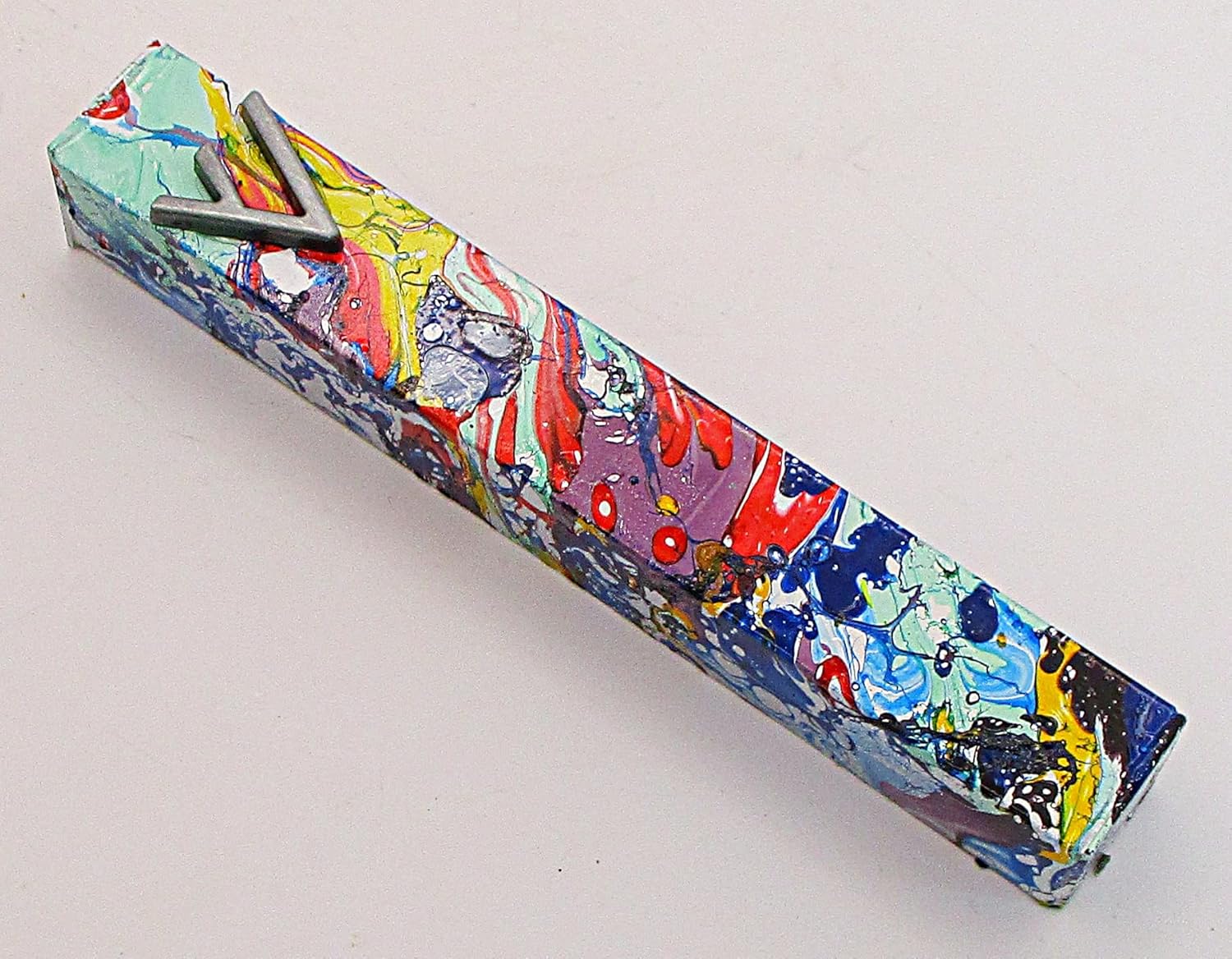 Marbled Mezuzah Case A109