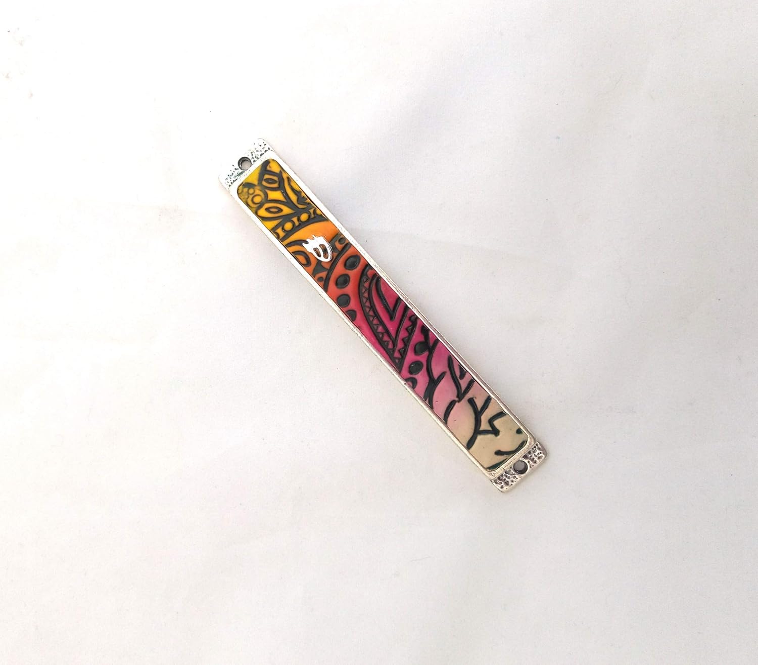 Handmade Modern Art Mezuzah Case Made in Israel