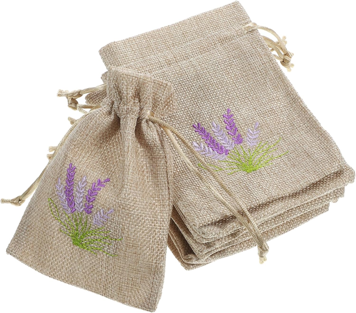 TOGEVAL 10pcs Empty Sachet Bags for Dried Flowers and Perfume