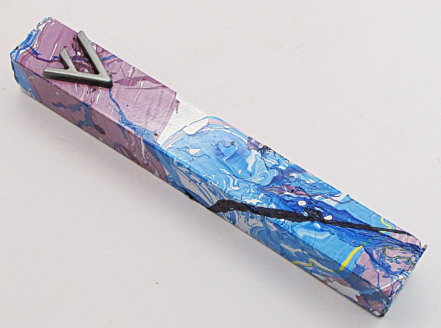 Marbled Mezuzah Case A099
