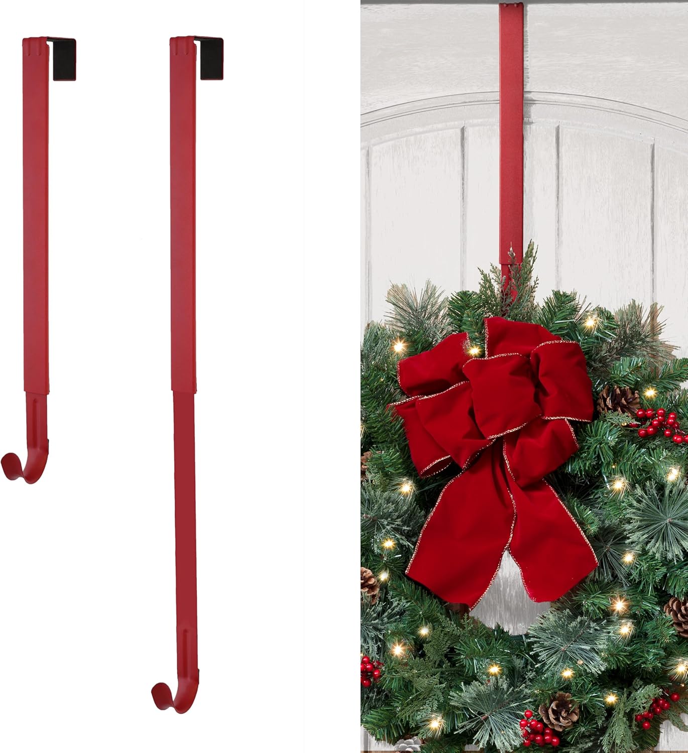 Haute Decor Adjustable Wreath Hanger 20 Lb Capacity