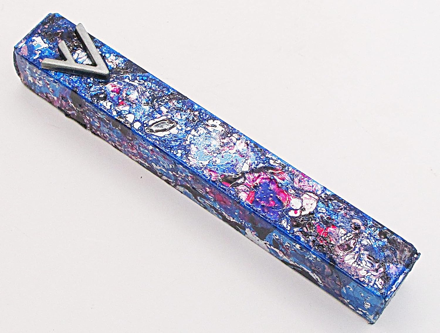 Marbled Mezuzah Case A079