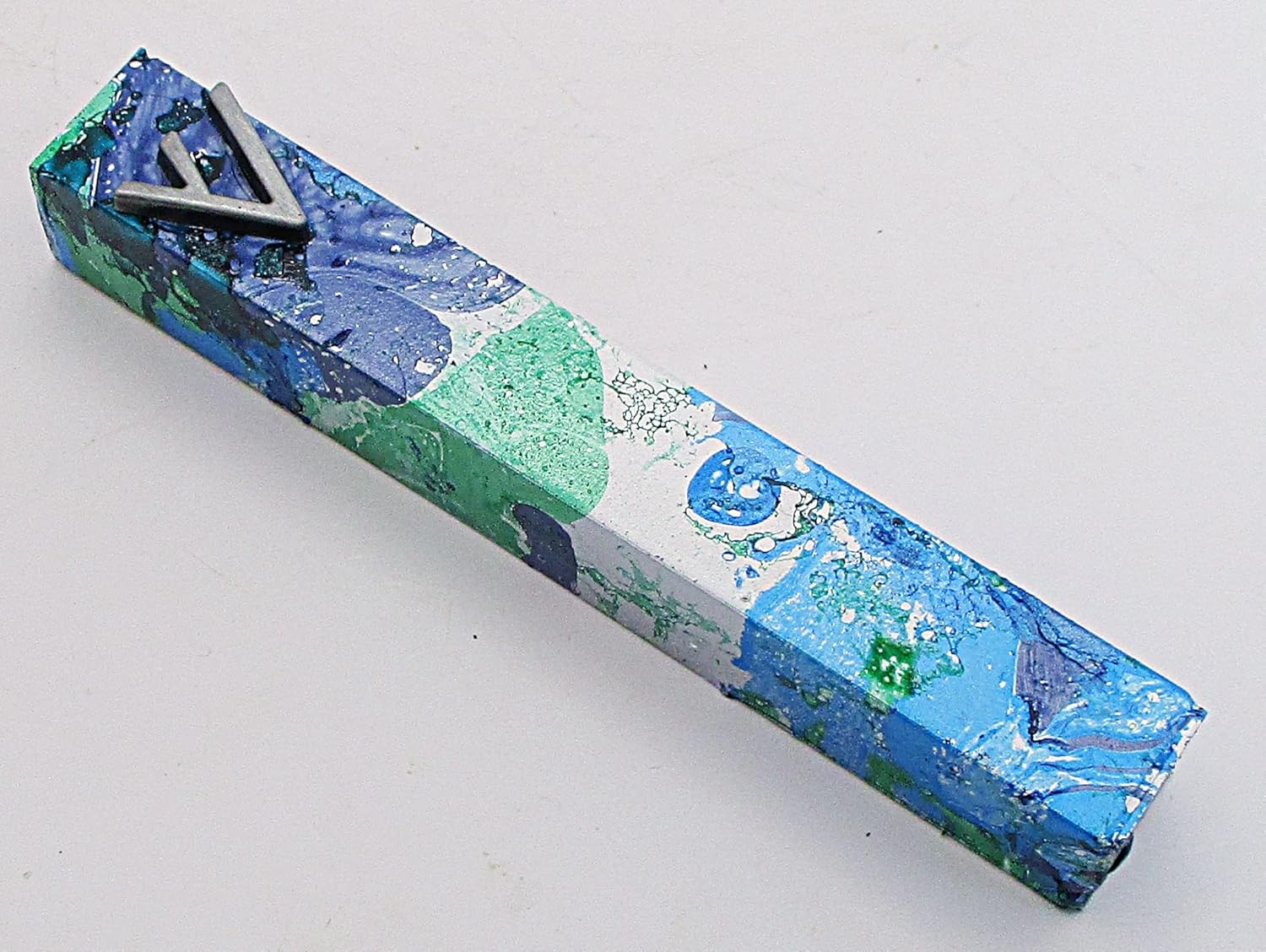 Marbled Mezuzah Case A044