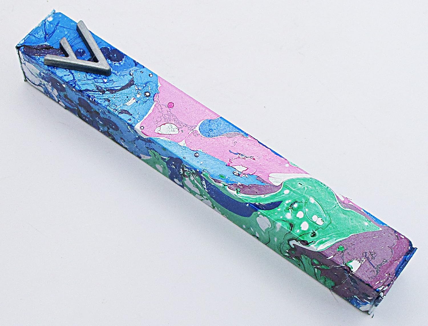 Marbled Mezuzah Case A067
