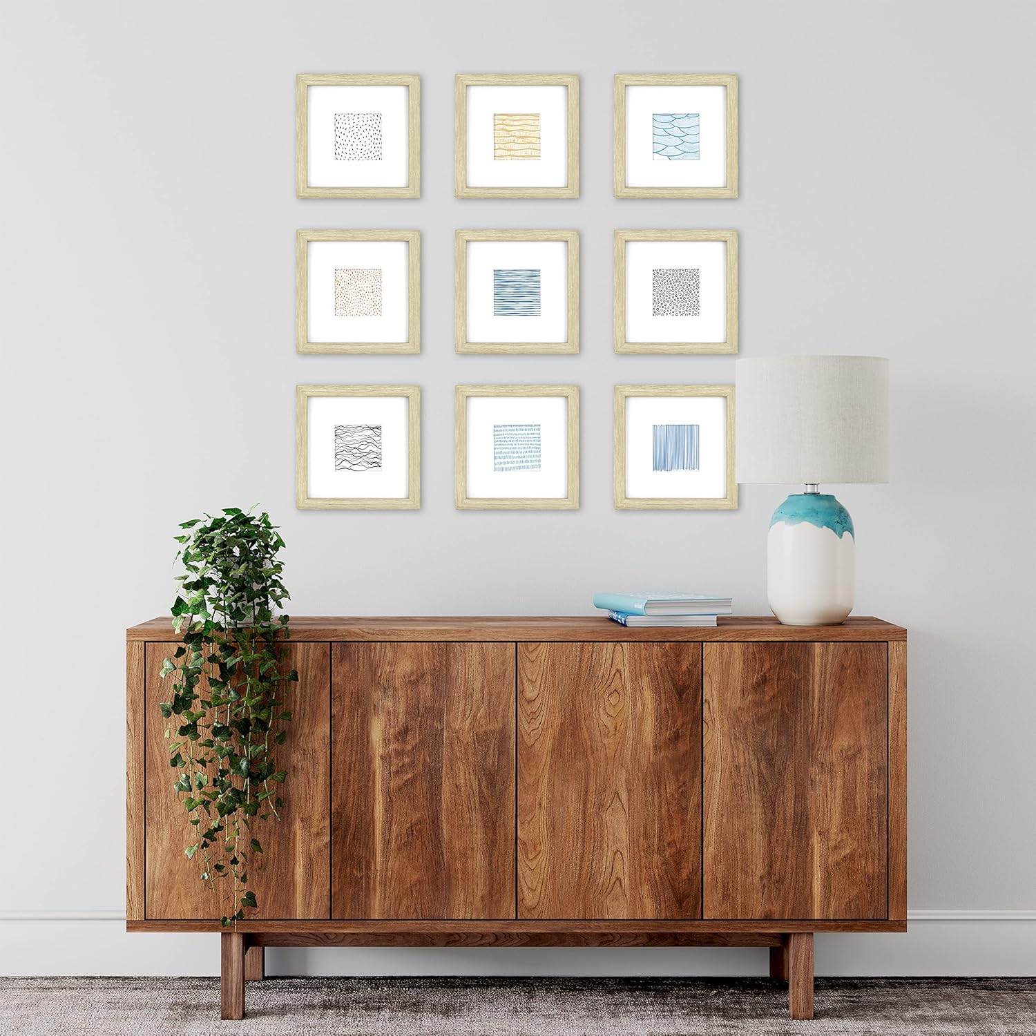 MCS Master Co 8x8 Gallery Wood Frame Natural 1-Pack