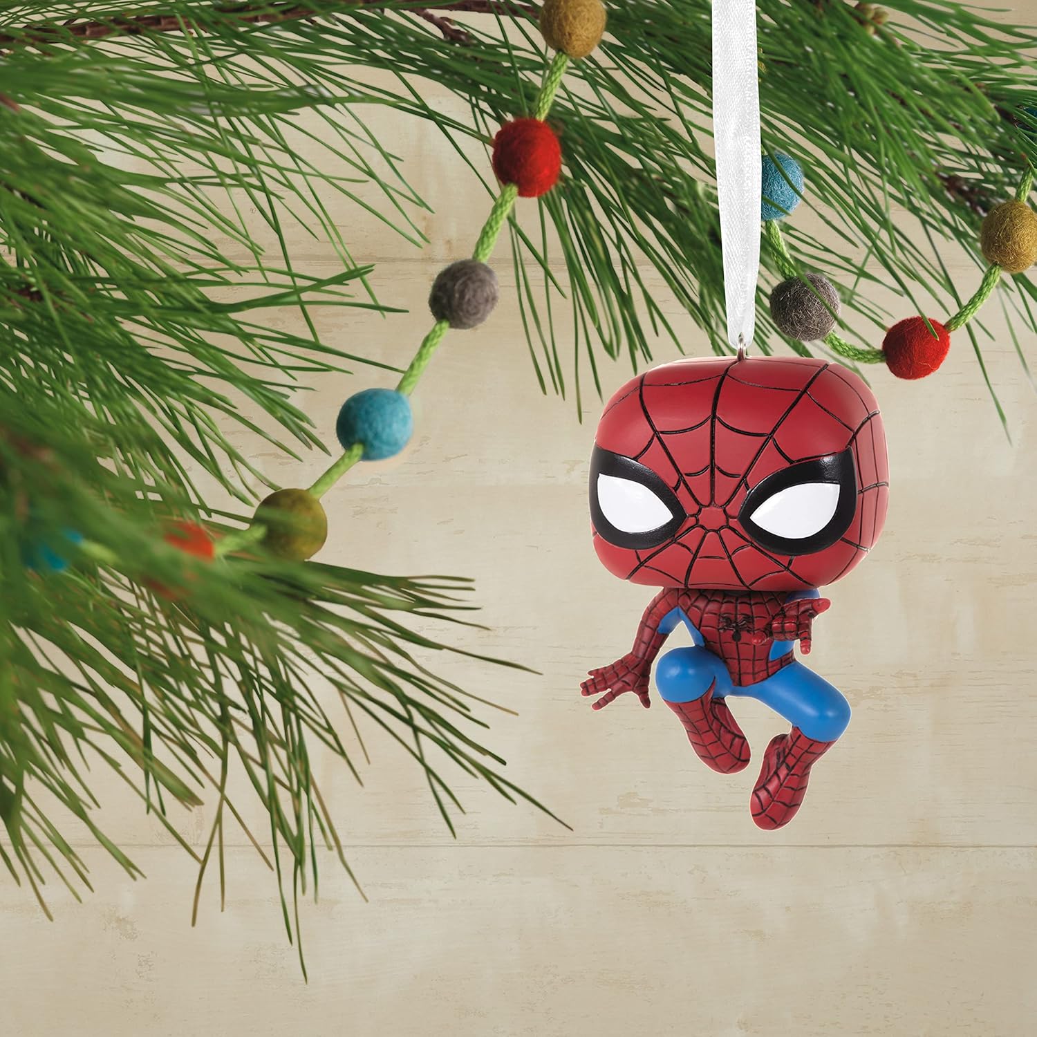 Hallmark Marvel Spider-Man Funko POP Resin Ornament