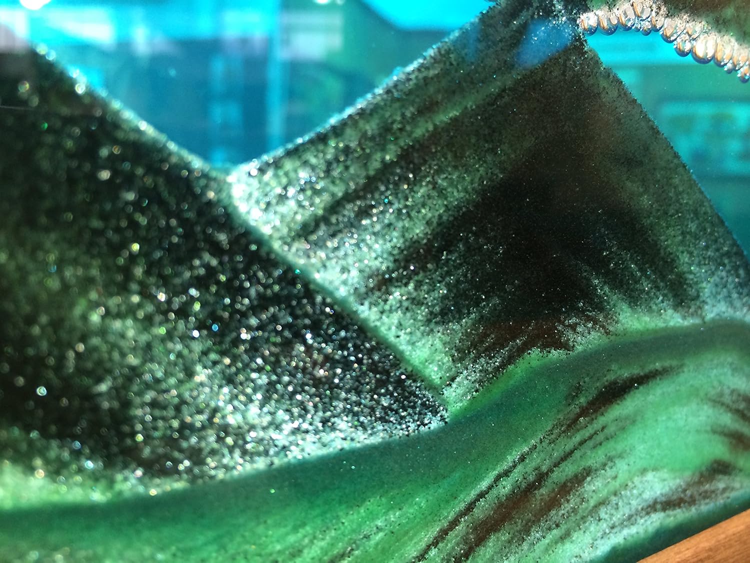 Exotic Sands Sand Pictures - Summer Turquoise Frame