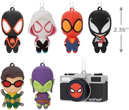 Hallmark Marvel Mystery Christmas Ornaments Set of 2 Shatterproof