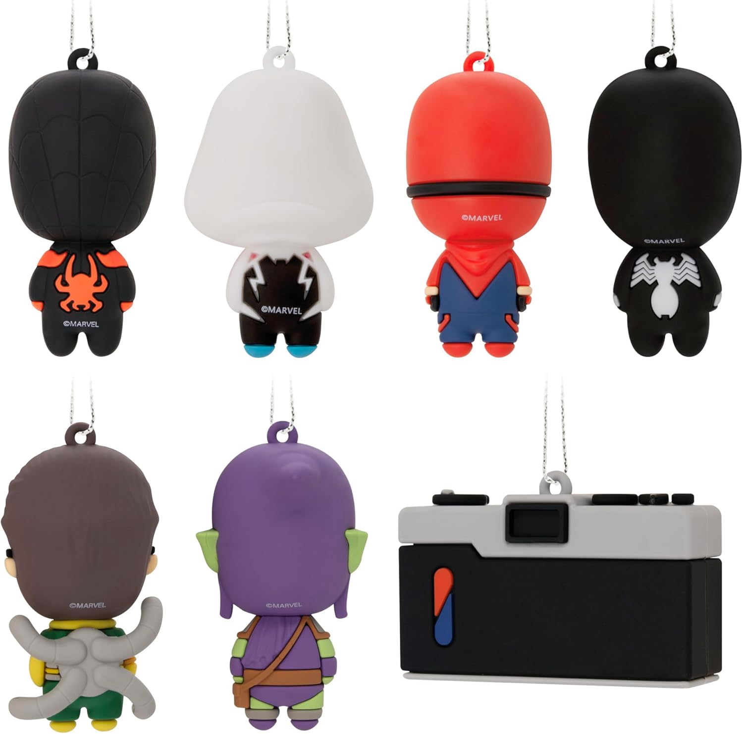 Hallmark Marvel Mystery Christmas Ornaments Set of 2 Shatterproof